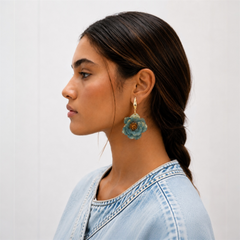 Pendientes Carmen Verde