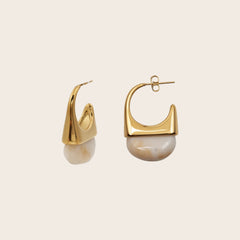 Pendientes Aura Cream