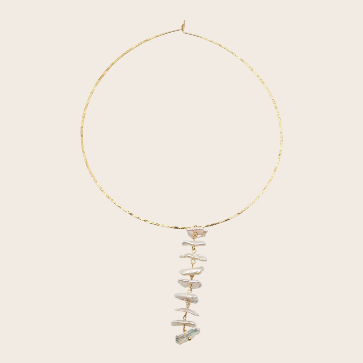 Collar Perlas Cascade