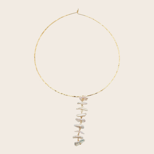 Collar Perlas Cascade