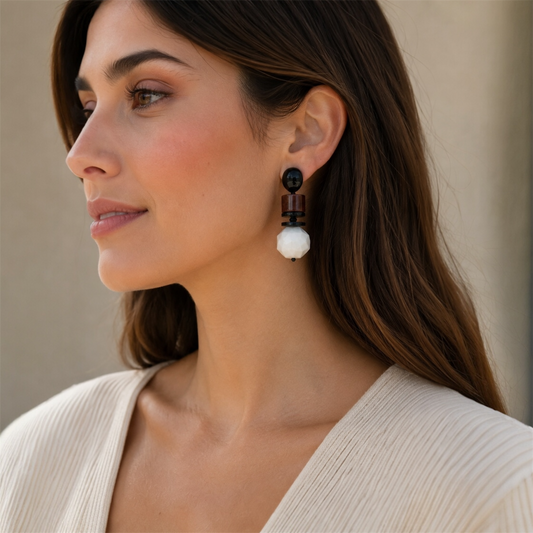 Pendientes Cacao