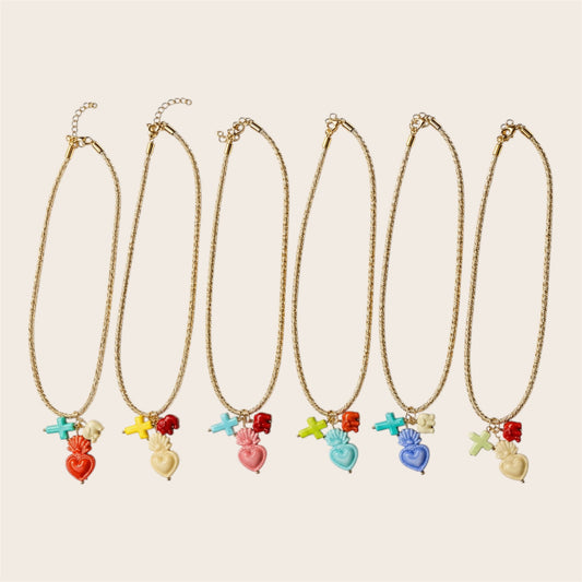 Collar Tesoros-Acero inoxidable
