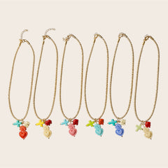 Collar Tesoros-Acero inoxidable