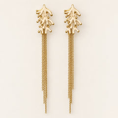 Pendientes Naira Beige