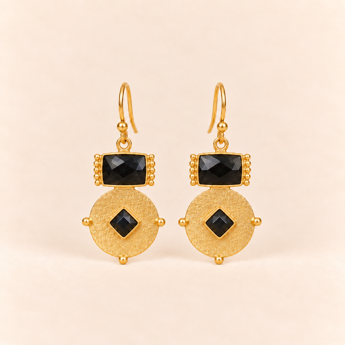 Pendientes Aurora•Negro