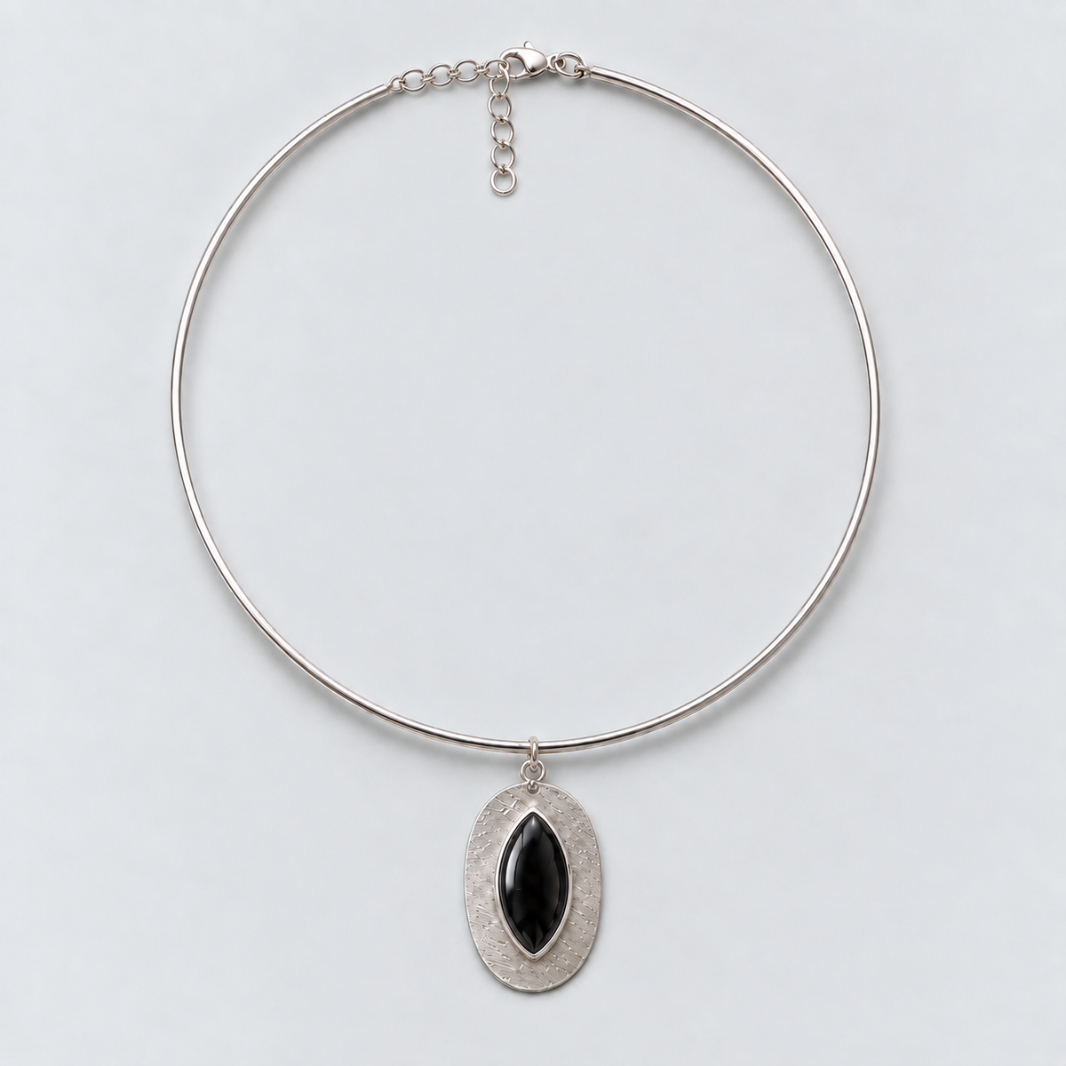 Choker Óvalo-Negro