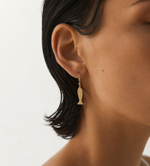 Pendientes Pez Acero inoxidable