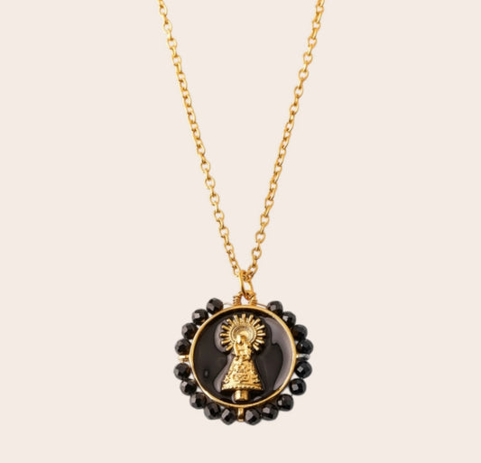 Collar Virgen del Pilar • Ónix