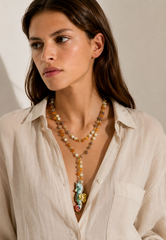 Collar Azzurra – Cápsula MAIOLICA (Edición limitada)