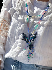 Collar Colibrí Azul