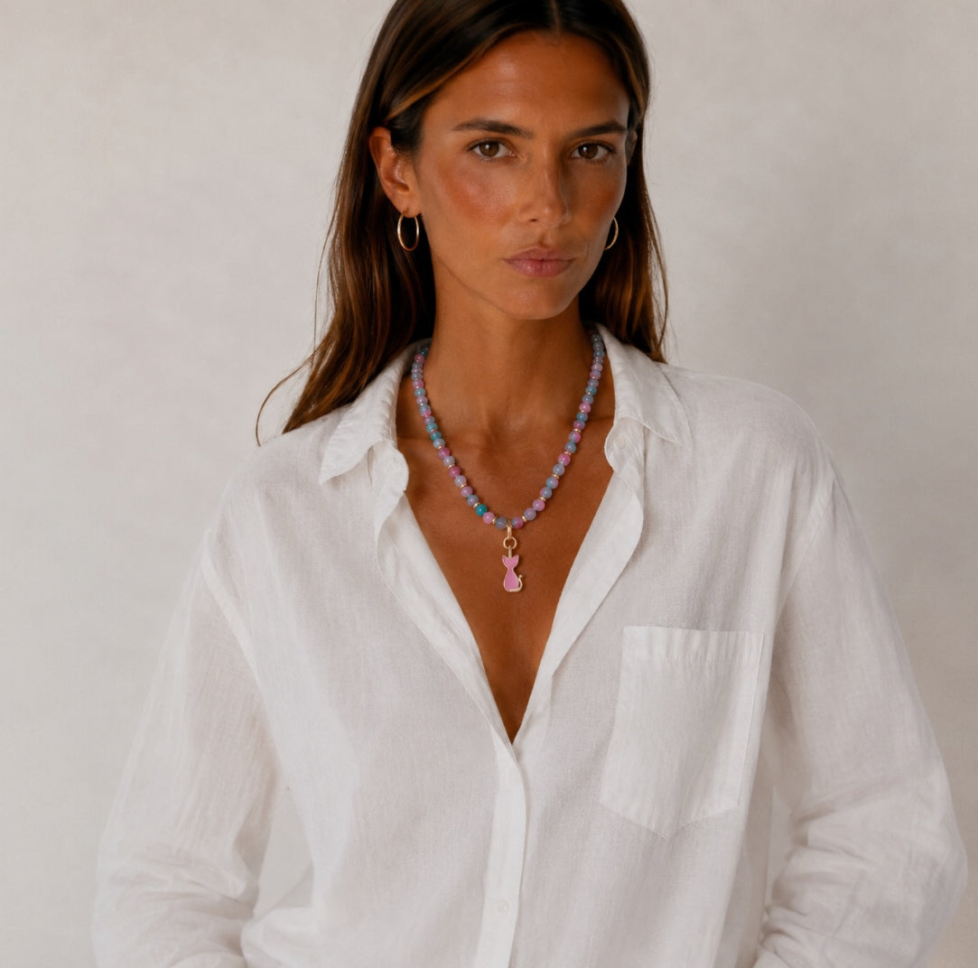 Collar Cat-Marea Pastel SS26