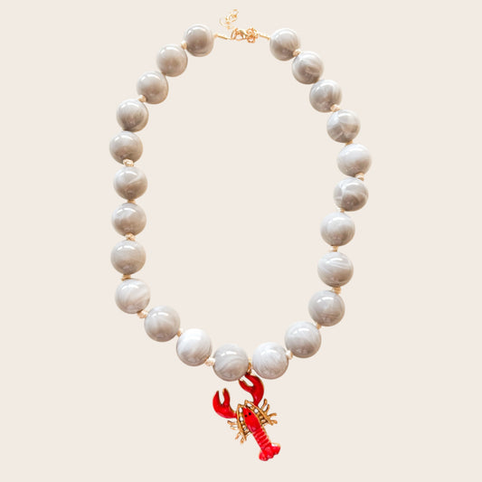Collar Langosta Perla