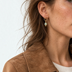 Pendientes Brisa•Verde Agua