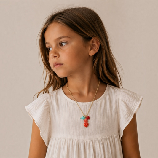 Collar Tesoros-Acero inoxidable