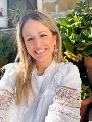 Pendientes Stella Rosa – Cápsula Maiolica