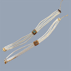 CHOKER PERLAS CULTIVADAS 24k