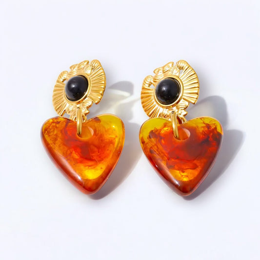 MODELO CORAZÓN ÁMBAR