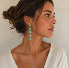 Pendientes Aqua Cascade