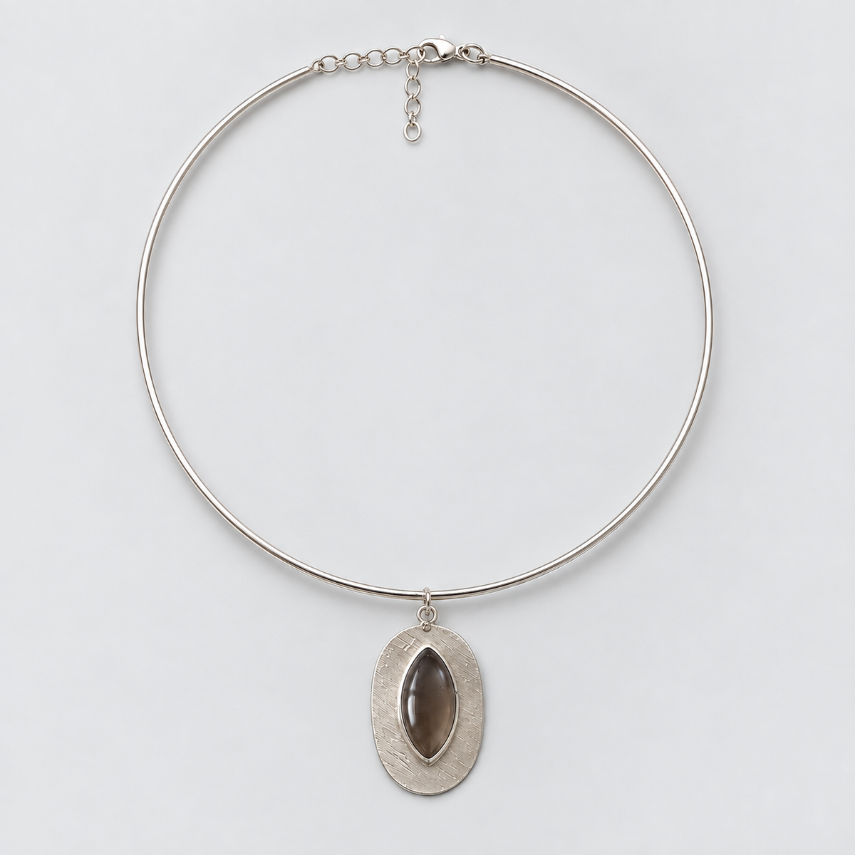 Choker Óvalo-Ahumado