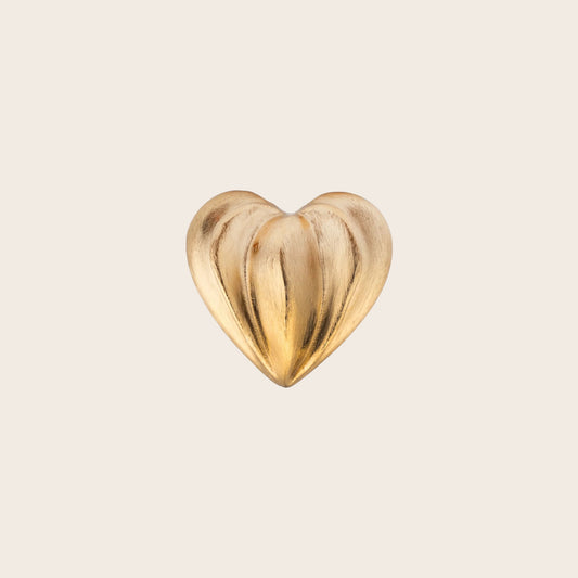Anillo Corazón Sculpt Gold