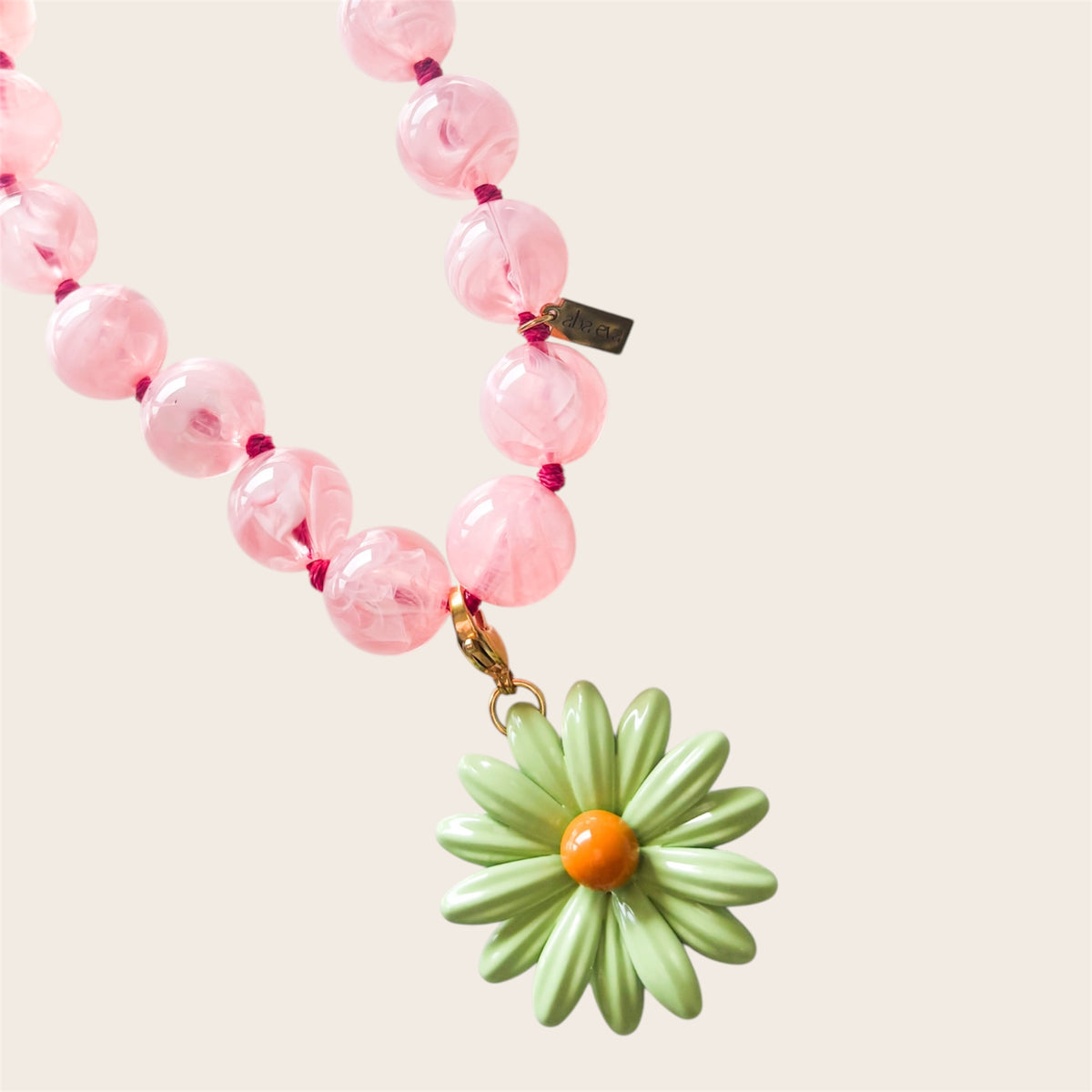 Collar Daisy Rosa