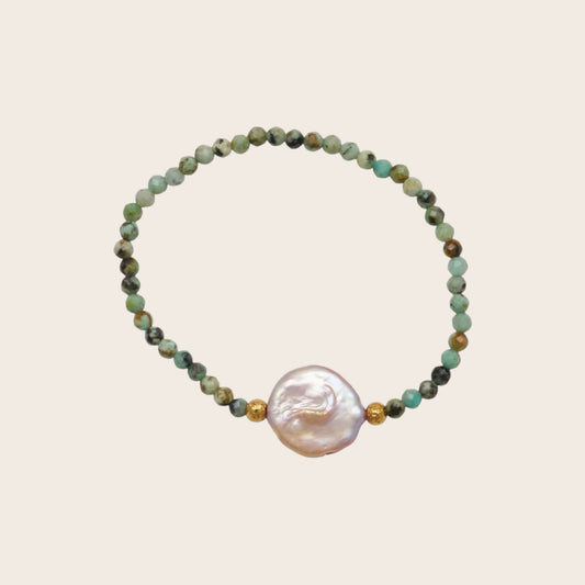 Pulsera Perla African Stone