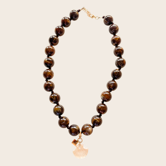 Collar Concha Ámbar