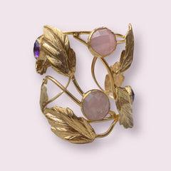 BRAZALETE ESTEPONA ROSA-MORADO